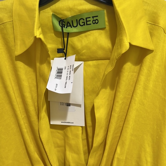 Gauge81 Naha Linen Blend Mini Shirt Dress - Picture 7 of 9